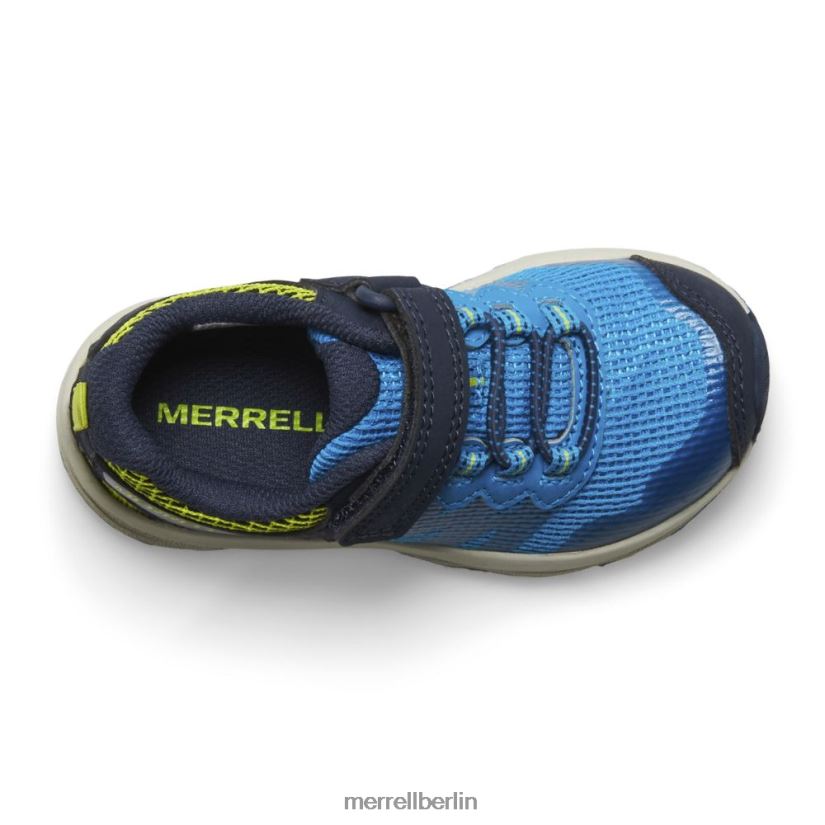 Kinder Merrell Blau Nova 3 jr Schuhe PTTR4P1353