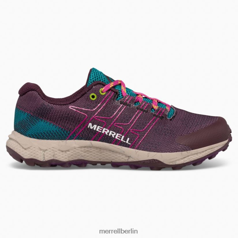 Kinder Merrell Burgund Moab-Flug niedrig Schuhe PTTR4P1436