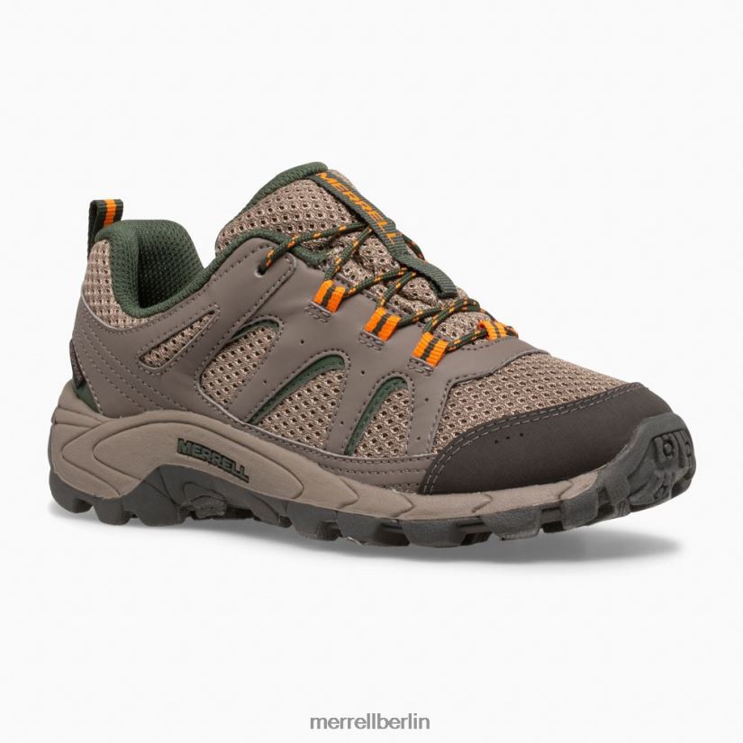 Kinder Merrell Felsblock Wasserdichter Oakcreek Low Lace-Sneaker Schuhe PTTR4P1448