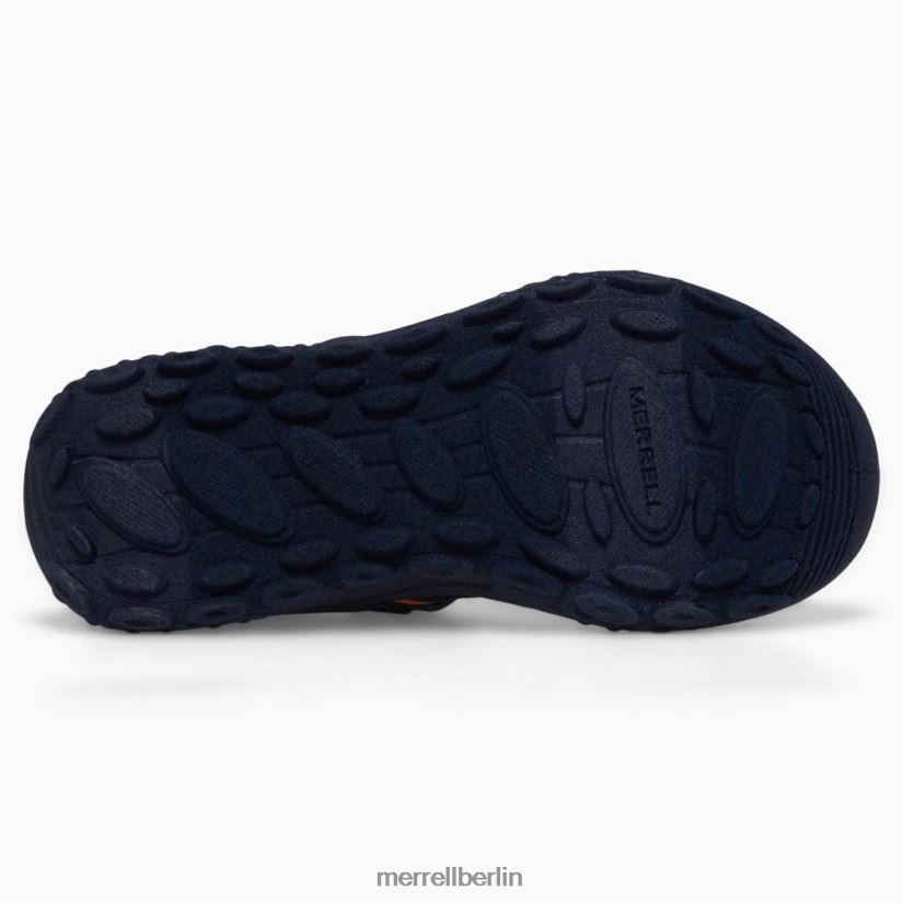 Kinder Merrell Marine/Orange Hydro-Explorer Schuhe PTTR4P1410