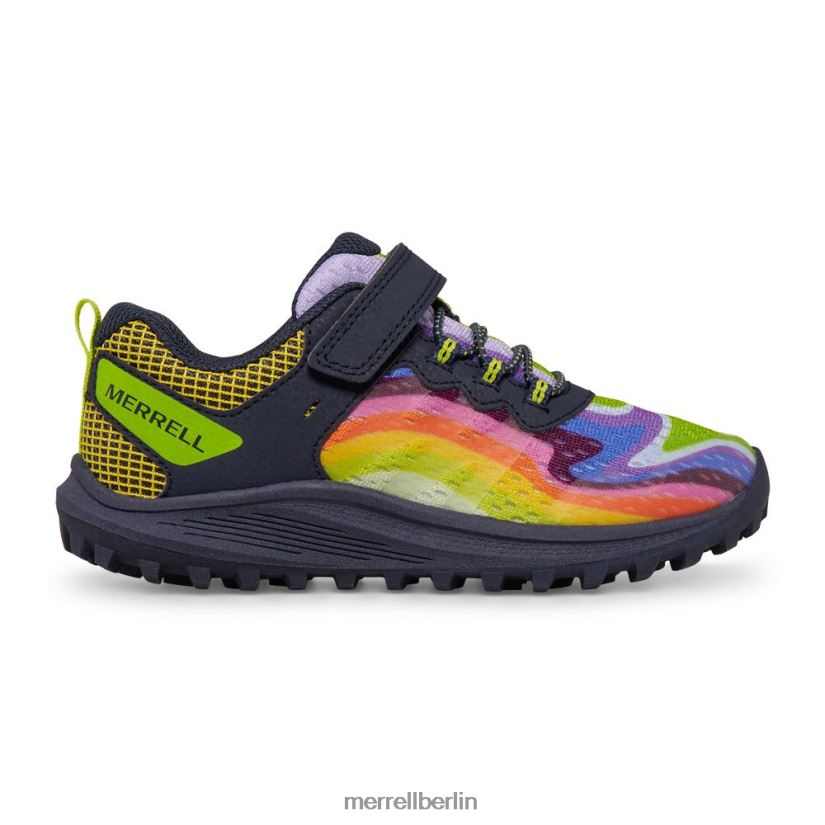 Kinder Merrell Regenbogenberge 4 Nova 3 Sneaker Schuhe PTTR4P1360