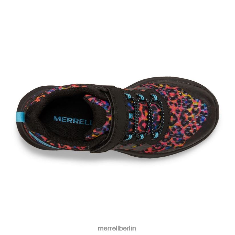 Kinder Merrell Regenbogenleopard Nova 3 Sneaker Schuhe PTTR4P1359