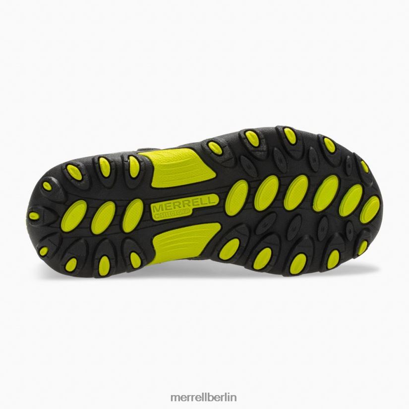 Kinder Merrell Schwarz Blau Trail Chaser-Schuh Schuhe PTTR4P1463