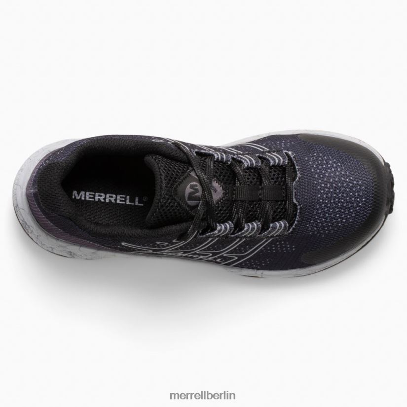 Kinder Merrell Schwarz Moab-Flug niedrig Schuhe PTTR4P1435