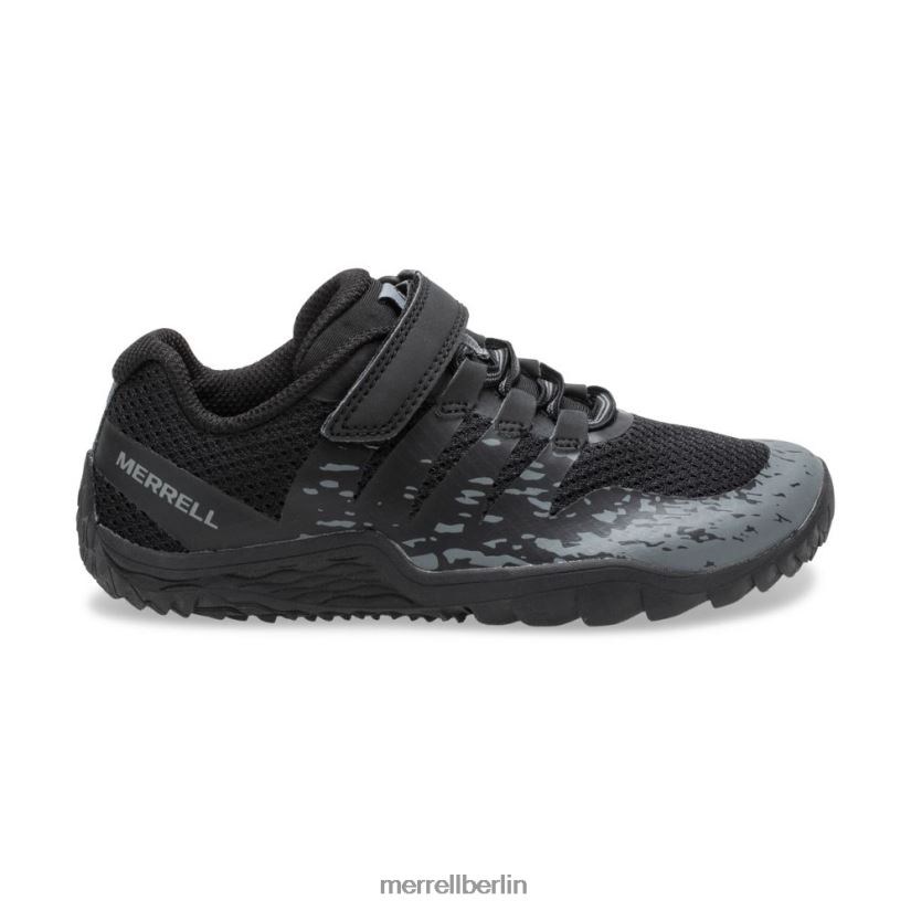 Kinder Merrell Schwarz Trail-Handschuh 5 A/C-Schuh Schuhe PTTR4P798