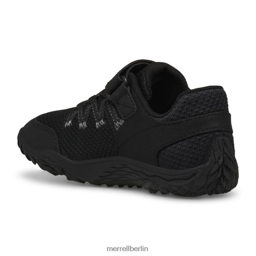 Kinder Merrell Schwarz Trail-Handschuh 7 a/c Schuhe PTTR4P1440