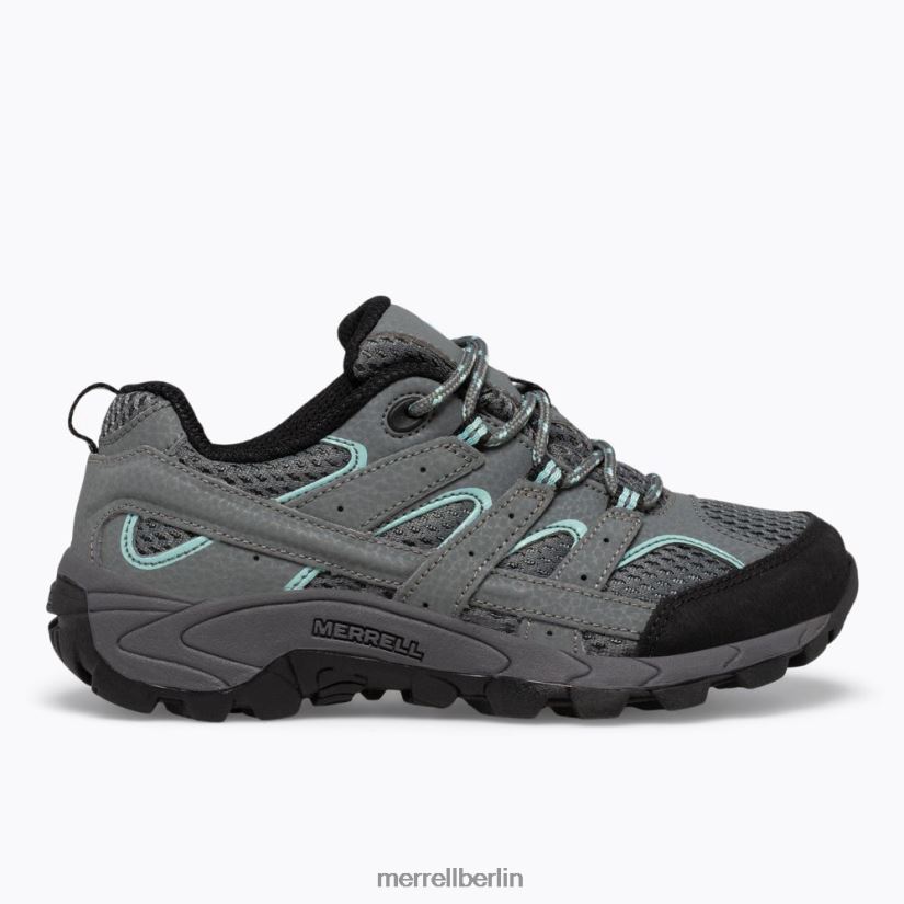 Kinder Merrell Sedona-Salbei Moab 2 niedriger Schnürschuh Schuhe PTTR4P1509