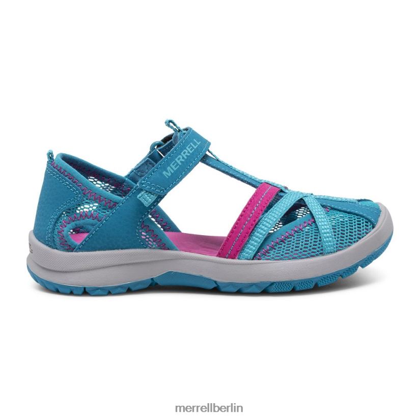Kinder Merrell Türkis Libellen-Sandale Schuhe PTTR4P1416