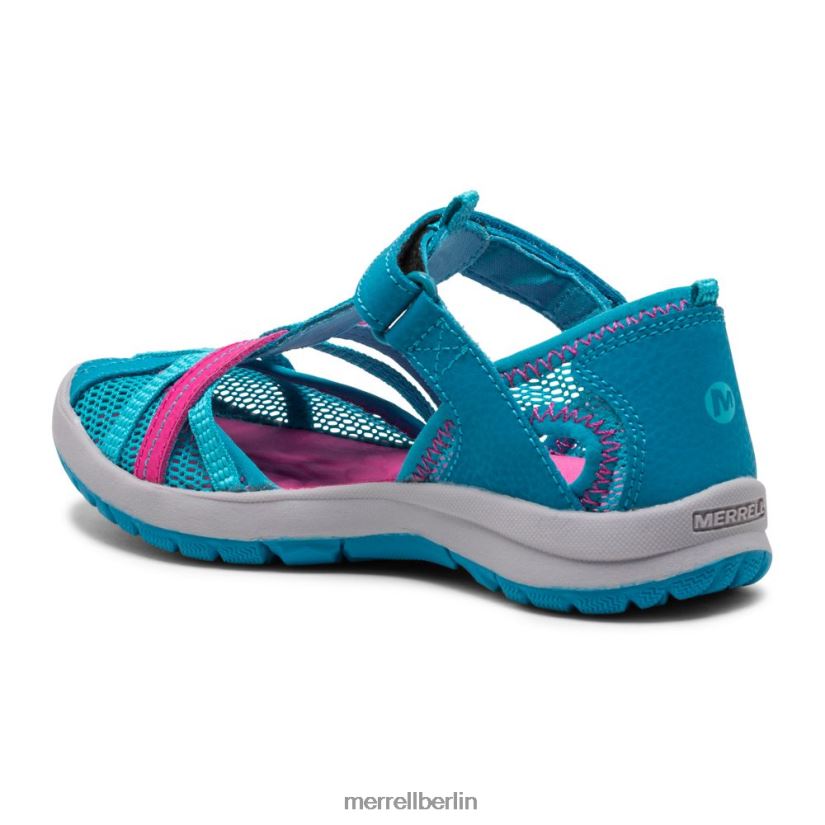 Kinder Merrell Türkis Libellen-Sandale Schuhe PTTR4P1416