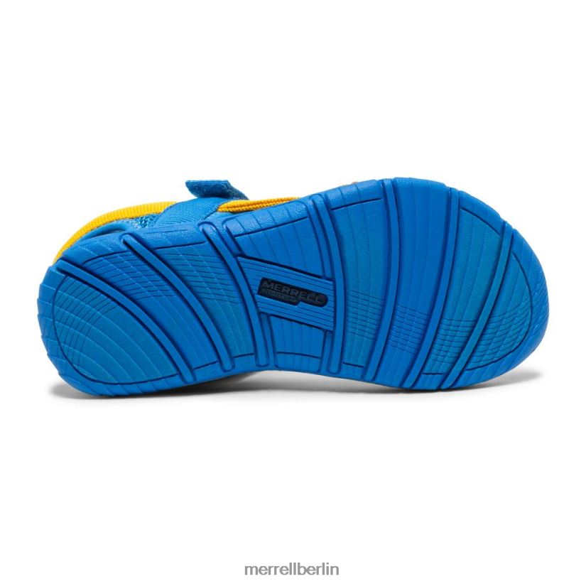 Kinder Merrell blau-multi Kahuna Web-Sandale Schuhe PTTR4P1399