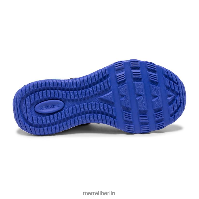 Kinder Merrell blau/türkis Hydro-Free-Roam-Sandale Schuhe PTTR4P1497