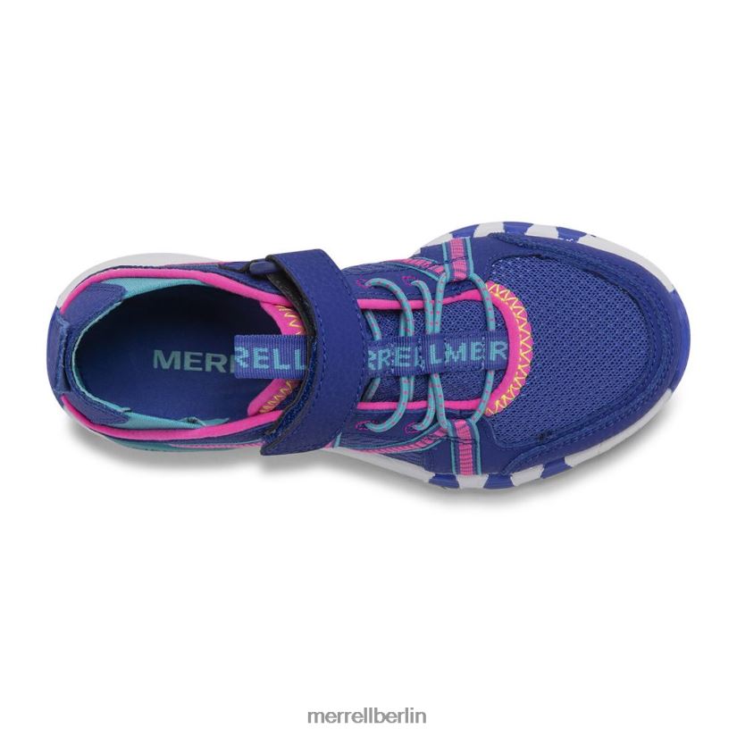 Kinder Merrell blau/türkis Hydro-Free-Roam-Sandale Schuhe PTTR4P1497