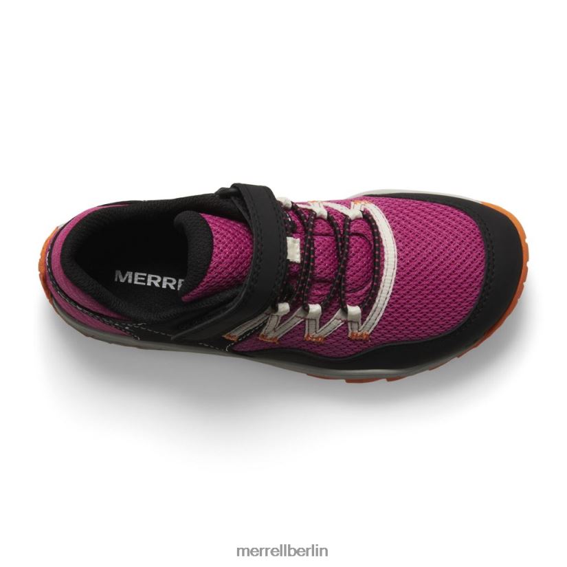 Kinder Merrell fuchsia/schwarz Trail-Handschuh 7 a/c Schuhe PTTR4P1439