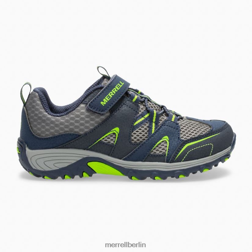 Kinder Merrell marine/grün Trail Chaser-Schuh Schuhe PTTR4P1464