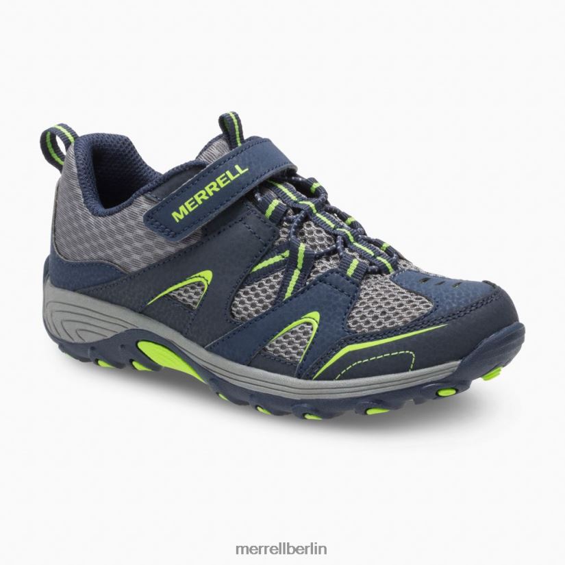 Kinder Merrell marine/grün Trail Chaser-Schuh Schuhe PTTR4P1464