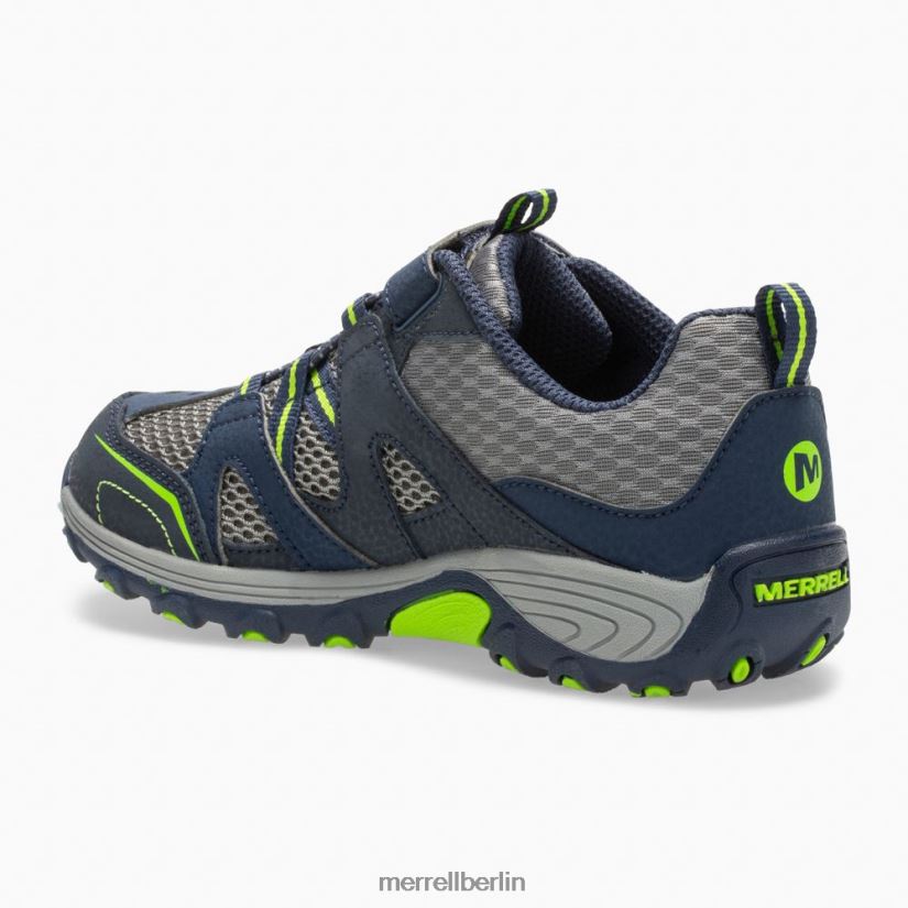 Kinder Merrell marine/grün Trail Chaser-Schuh Schuhe PTTR4P1464