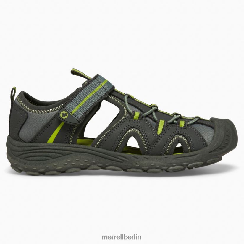 Kinder Merrell olivgrün Hydro 2 Sandale Schuhe PTTR4P1476