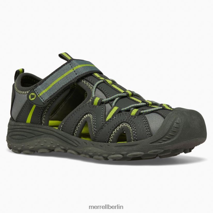 Kinder Merrell olivgrün Hydro 2 Sandale Schuhe PTTR4P1476