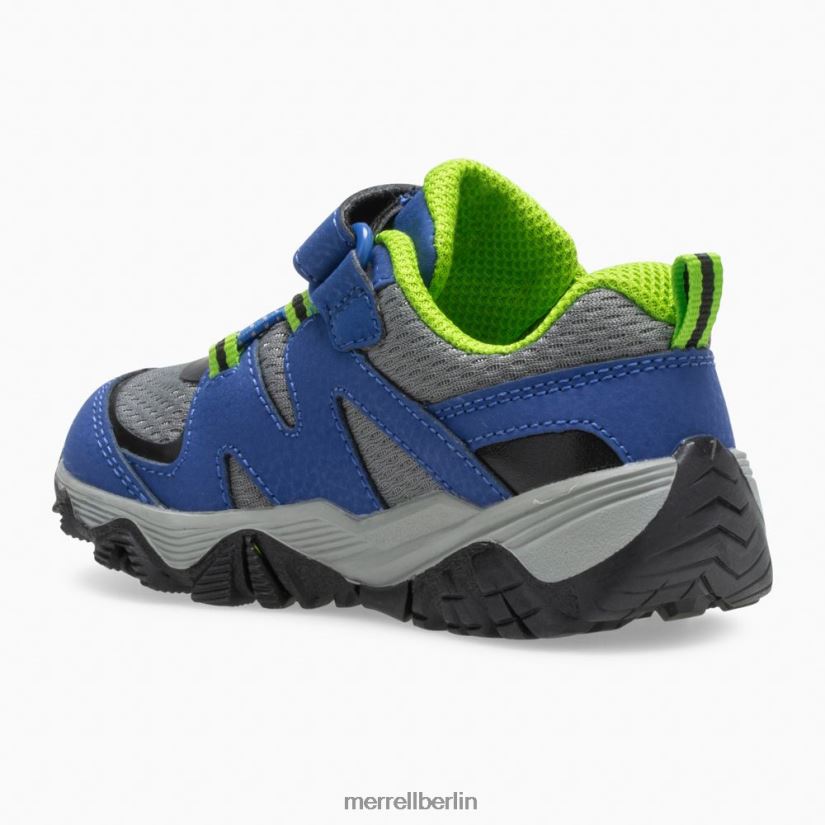 Kinder Merrell Blau Grün Trail Quest Jr. Schuhe PTTR4P1347