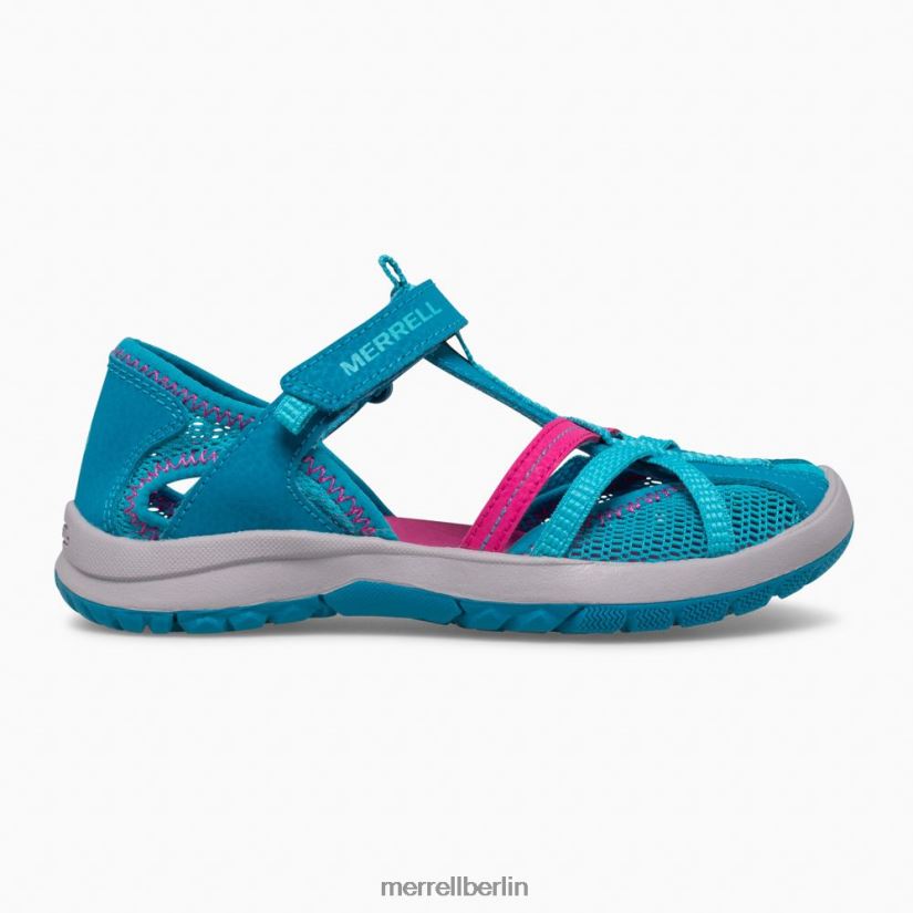 Kinder Merrell Türkis Libellen-Sandale Schuhe PTTR4P1487