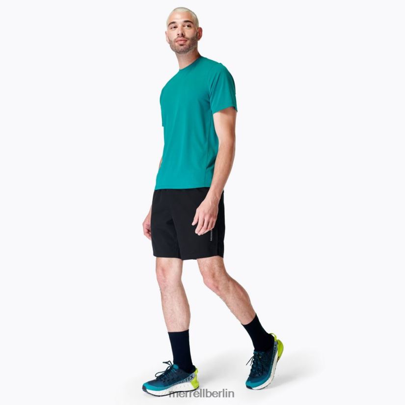 Männer Merrell Schwarz Das Gelände wird knapp Kleidung PTTR4P290