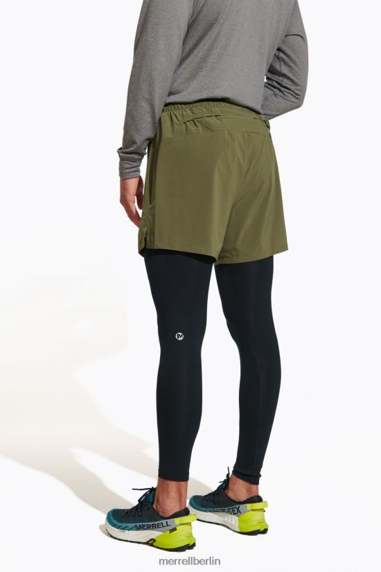 Männer Merrell Schwarz Trailrunning-Leggings Kleidung PTTR4P529