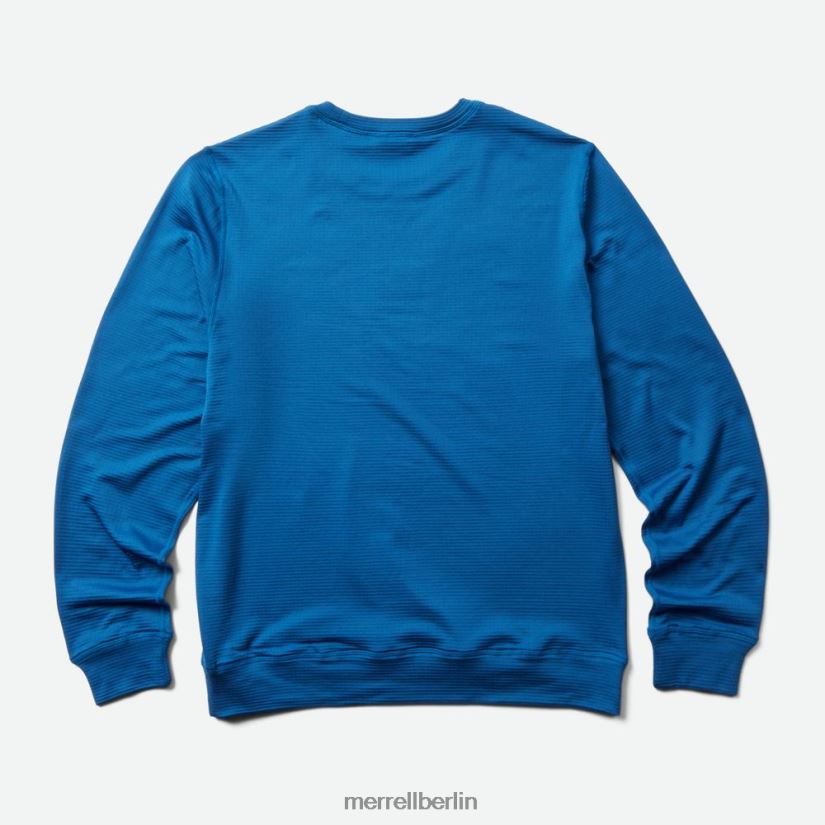 Männer Merrell Blau Geotex-Crew Kleidung PTTR4P768