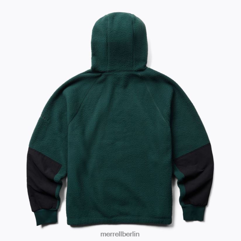 Männer Merrell Meeresmoos Sherpa-Kapuzenpullover Kleidung PTTR4P543