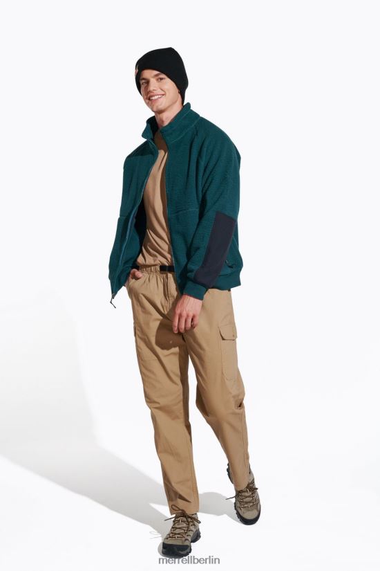 Männer Merrell Meeresmoos Sherpa mit durchgehendem Reißverschluss Kleidung PTTR4P568