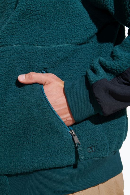 Männer Merrell Meeresmoos Sherpa mit durchgehendem Reißverschluss Kleidung PTTR4P568