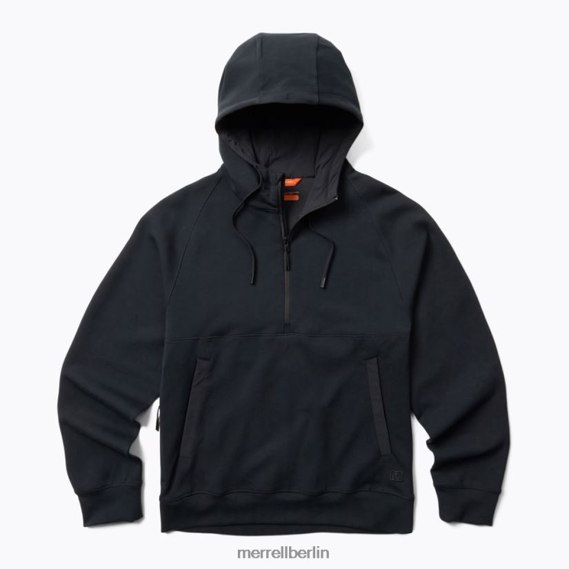 Männer Merrell Schwarz Schwung-Kapuzenpullover Kleidung PTTR4P162