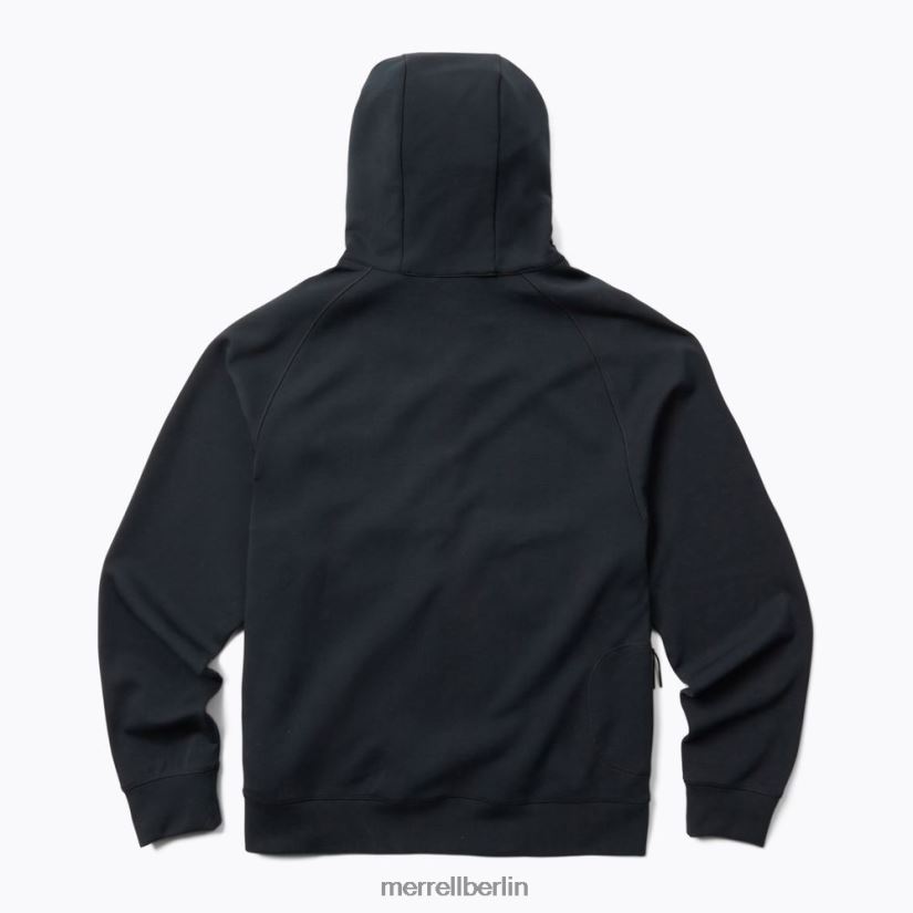 Männer Merrell Schwarz Schwung-Kapuzenpullover Kleidung PTTR4P162