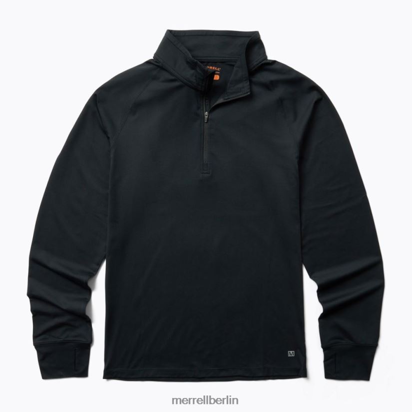 Männer Merrell Schwarz Trailrunning-Midlayer Kleidung PTTR4P739