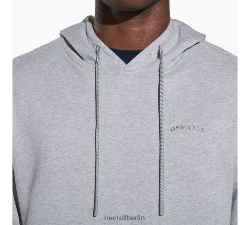 Männer Merrell graues Heidekraut Scrap-Pullover-Kapuzenpullover Kleidung PTTR4P557