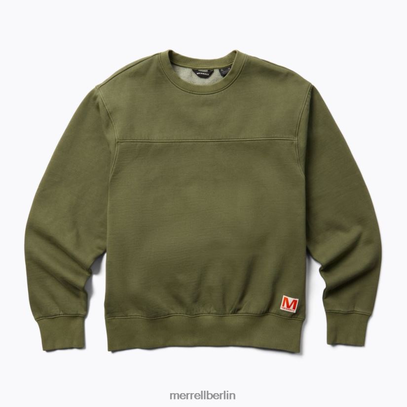 Männer Merrell staubiges Oliv Scout-Crew Kleidung PTTR4P329