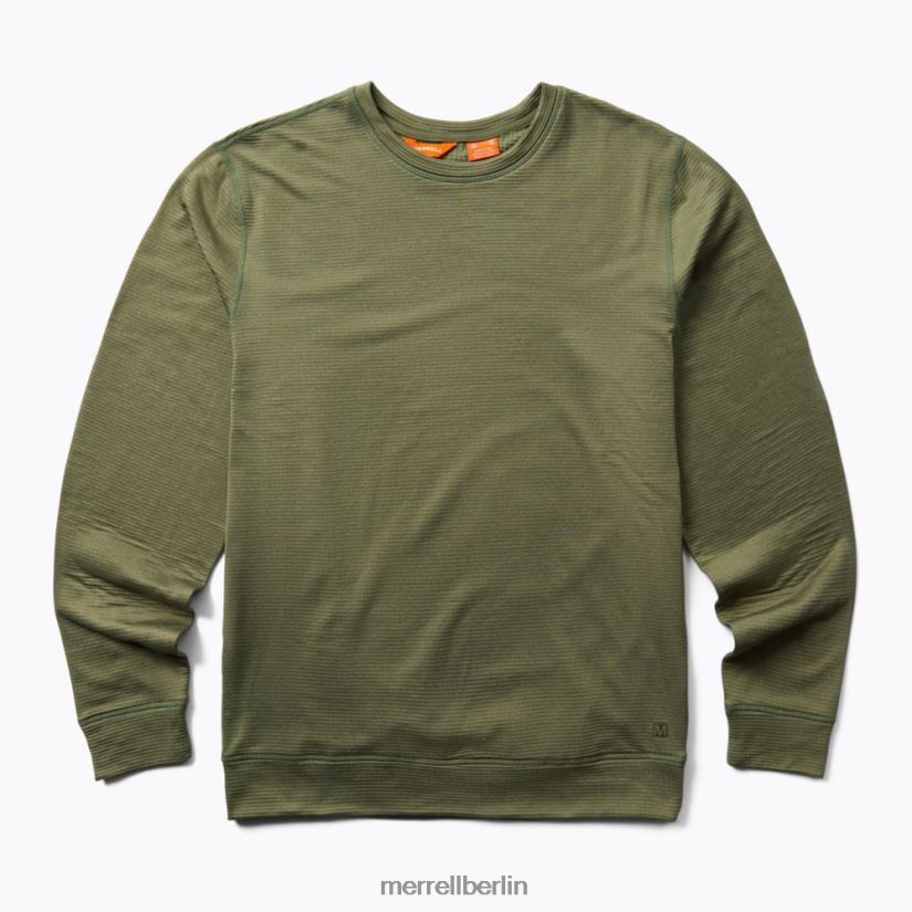 Männer Merrell staubiges Olivenheidekraut Geotex-Crew Kleidung PTTR4P287