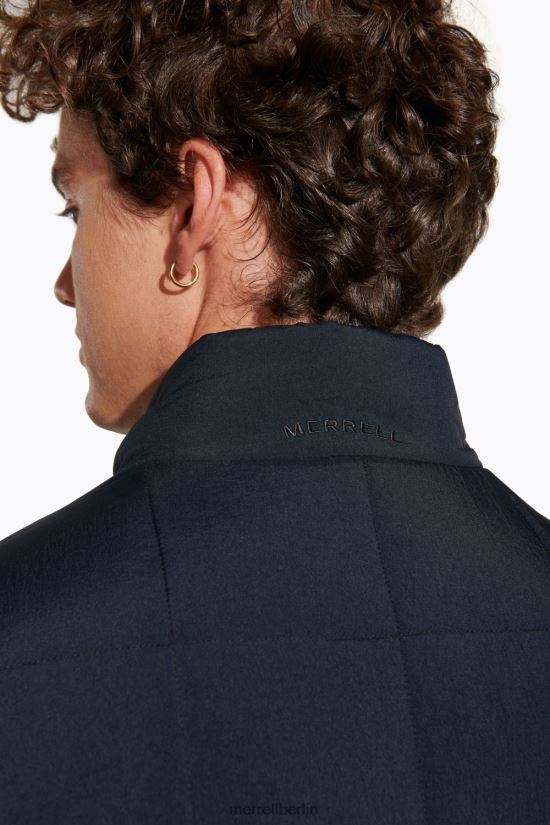 Männer Merrell Schwarz Geländeisolierte Weste Kleidung PTTR4P745