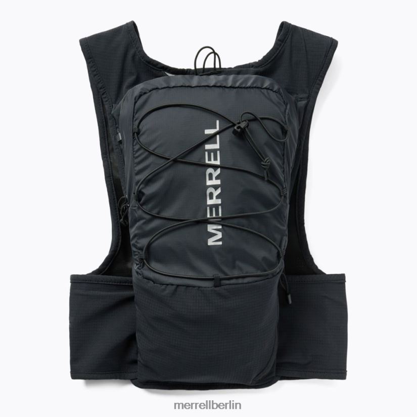 Männer Merrell Schwarz Trailrunning-Trinkrucksack Kleidung PTTR4P781