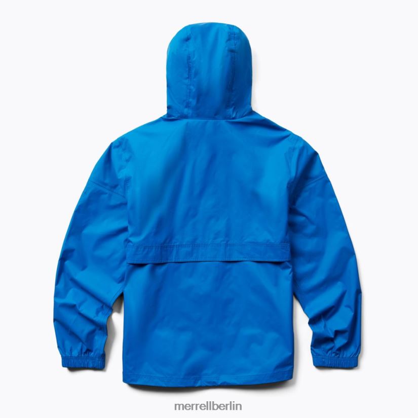 Männer Merrell Victoriablau Fallon-Regenmuschel Kleidung PTTR4P474