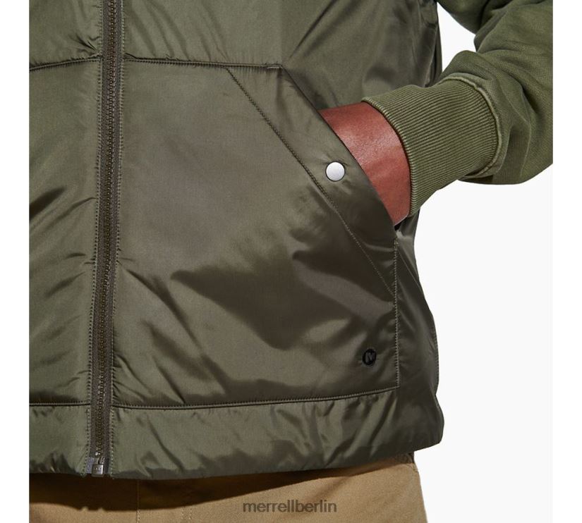 Männer Merrell staubiges Oliv Geotex-isolierte Weste Kleidung PTTR4P590