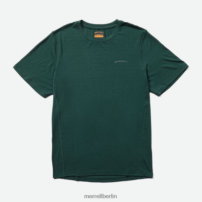Männer Merrell Meeresmoos Alltags-T-Shirt mit Tencel Kleidung PTTR4P149