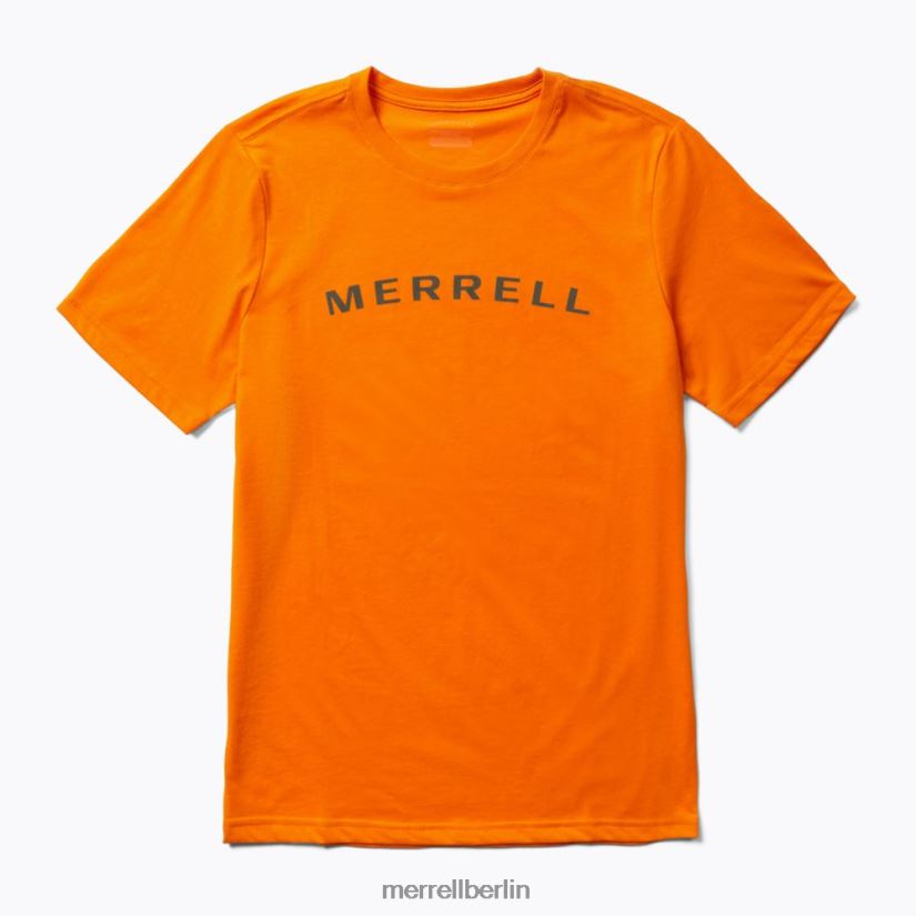 Männer Merrell Überschwang Kurzarm-T-Shirt mit Schriftzug Kleidung PTTR4P584