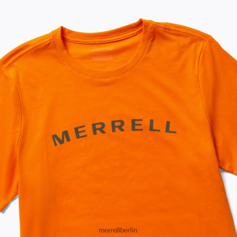 Männer Merrell Überschwang Kurzarm-T-Shirt mit Schriftzug Kleidung PTTR4P584