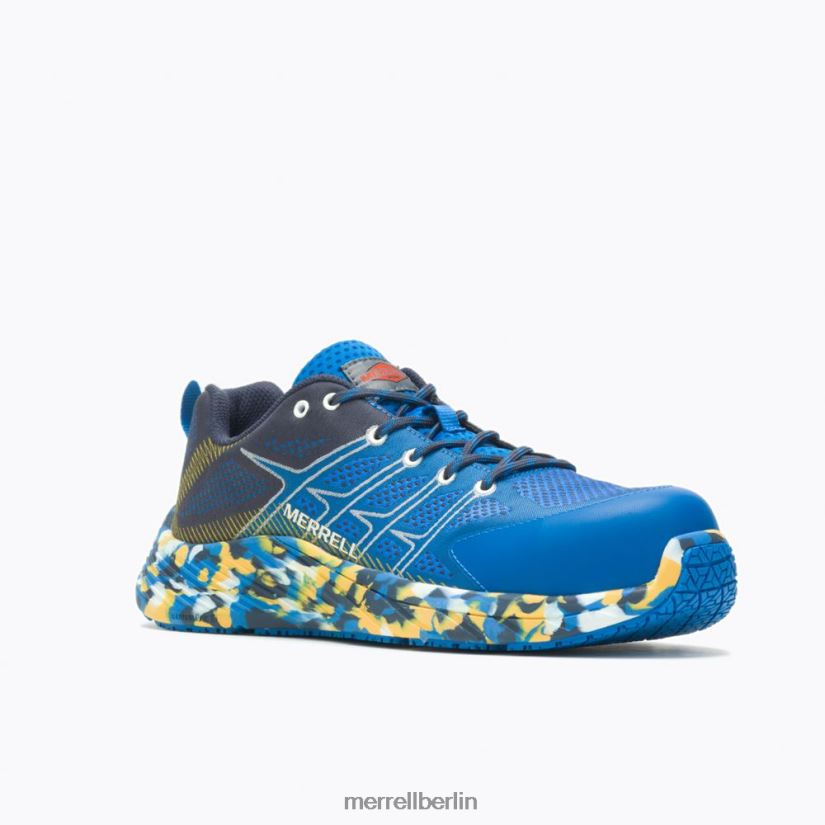 Männer Merrell Blau Moab Flight Kohlefaser Schuhe PTTR4P511