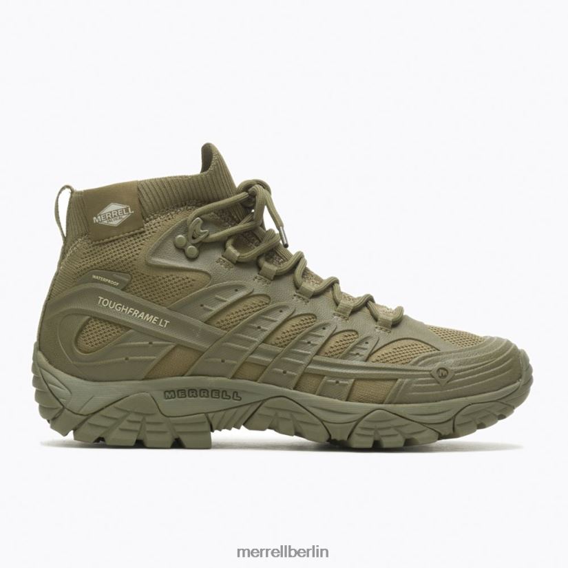 Männer Merrell Olive Moab Velocity Tactical Mid wasserdicht Schuhe PTTR4P348