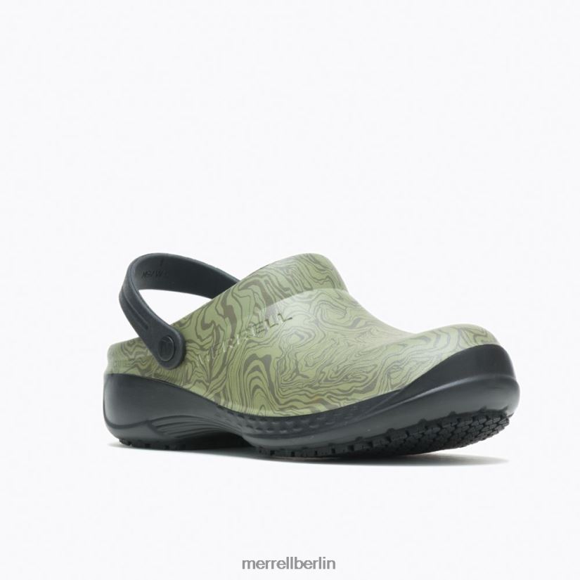 Männer Merrell Olive Zugabe Service Profi Schuhe PTTR4P483