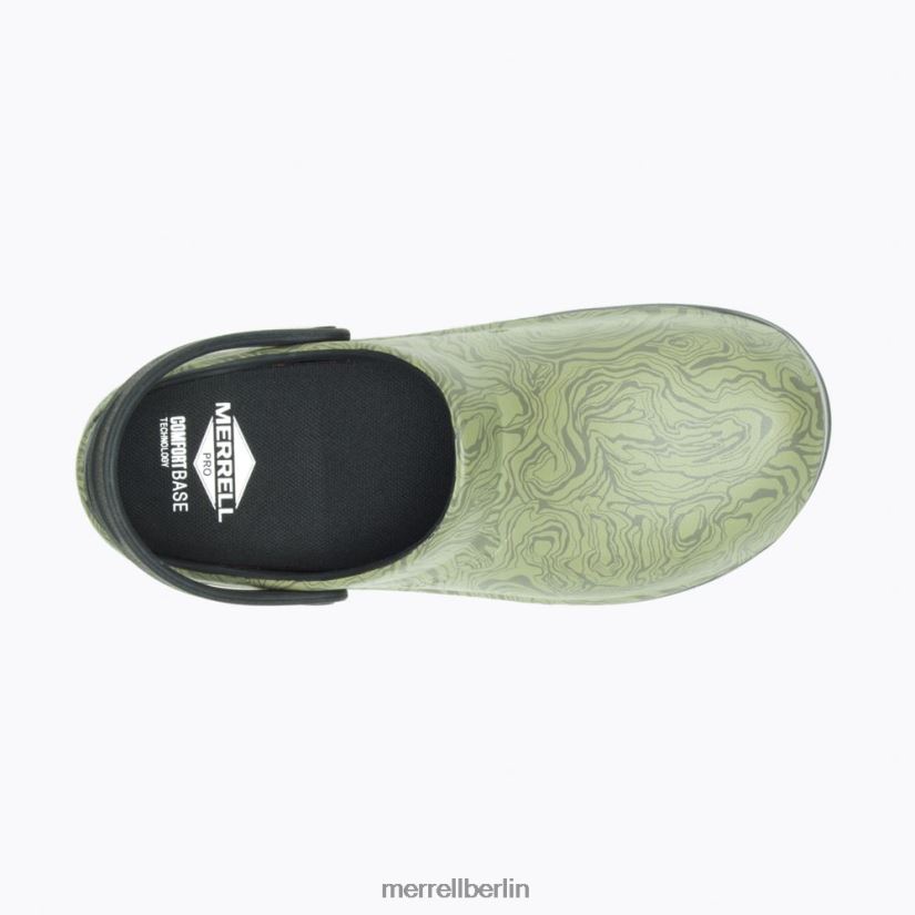 Männer Merrell Olive Zugabe Service Profi Schuhe PTTR4P483