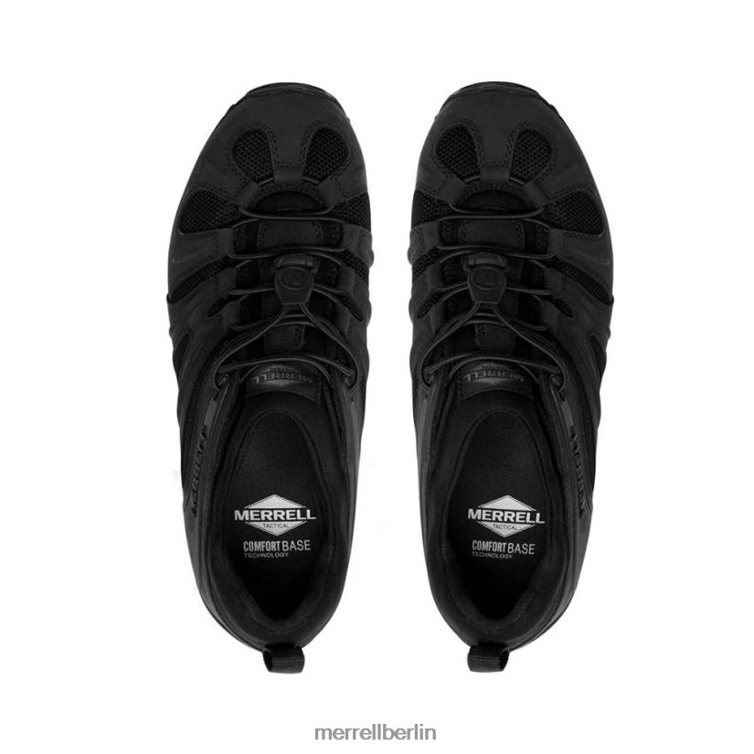 Männer Merrell Schwarz Cham 8 Stretch taktisch Schuhe PTTR4P479