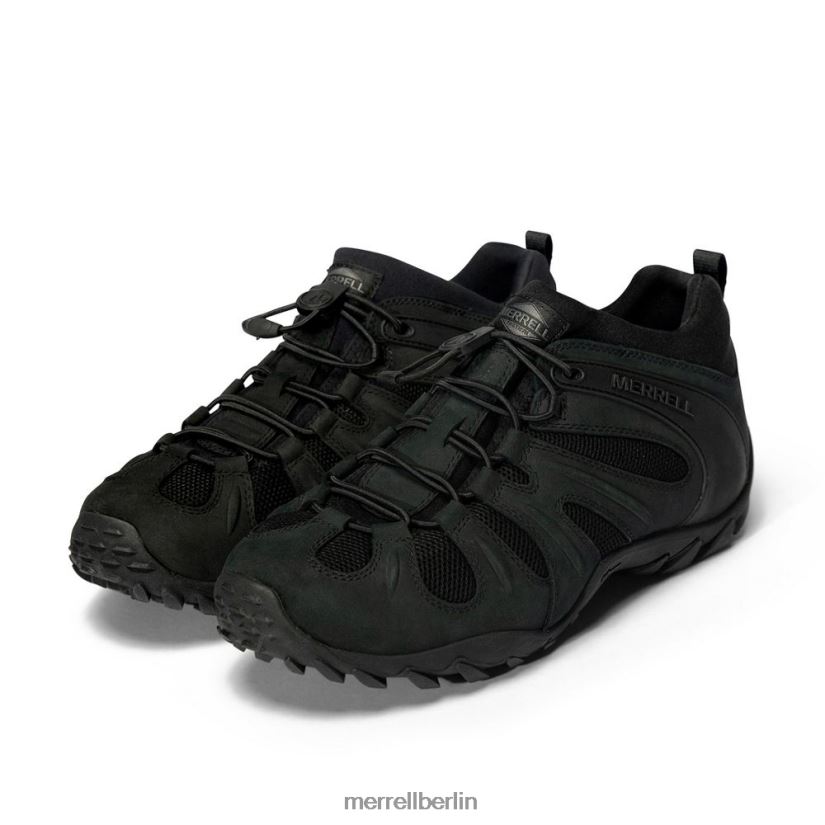 Männer Merrell Schwarz Cham 8 Stretch taktisch Schuhe PTTR4P479