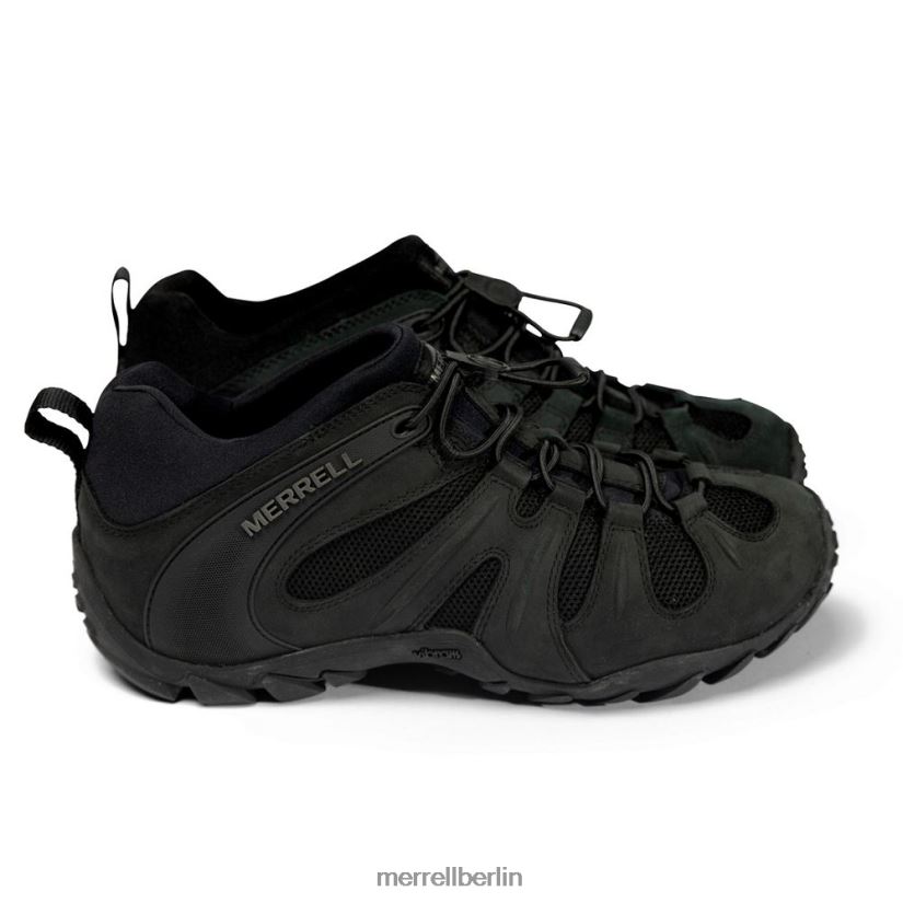 Männer Merrell Schwarz Cham 8 Stretch taktisch Schuhe PTTR4P479